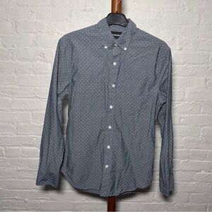 Bonobos Blue Polka Dot Dress Shirt